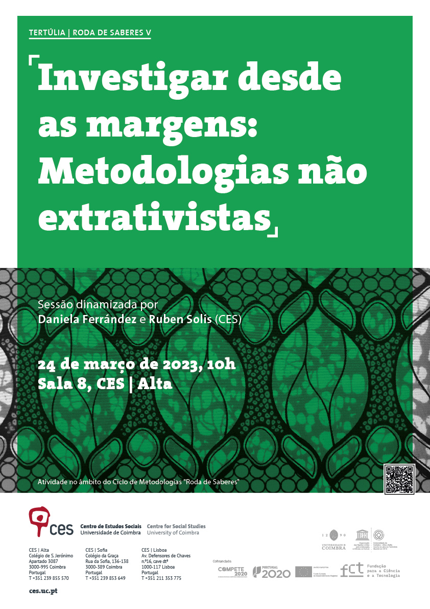 Researching from the margins: non-extractive methodologies<span id="edit_41888"><script>$(function() { $('#edit_41888').load( "/myces/user/editobj.php?tipo=evento&id=41888" ); });</script></span>