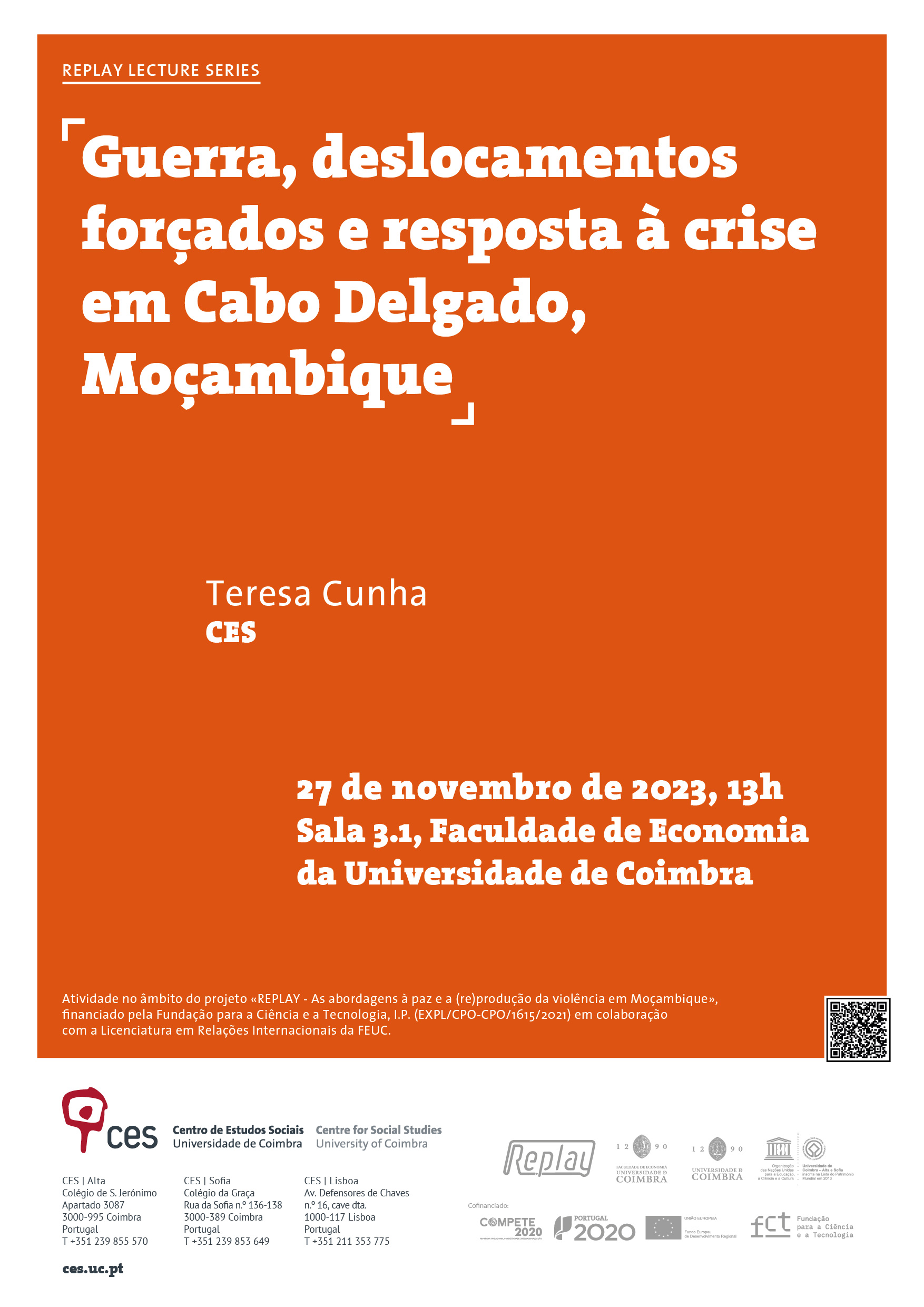 Guerra, deslocamentos forçados e resposta à crise em Cabo Delgado, Moçambique<span id="edit_44626"><script>$(function() { $('#edit_44626').load( "/myces/user/editobj.php?tipo=evento&id=44626" ); });</script></span>