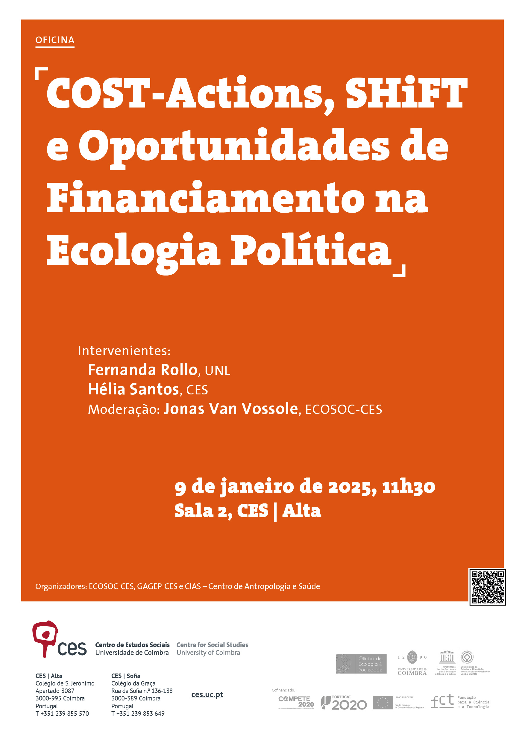 COST-Actions, SHiFT and Funding Opportunities in Political Ecology<span id="edit_47073"><script>$(function() { $('#edit_47073').load( "/myces/user/editobj.php?tipo=evento&id=47073" ); });</script></span>