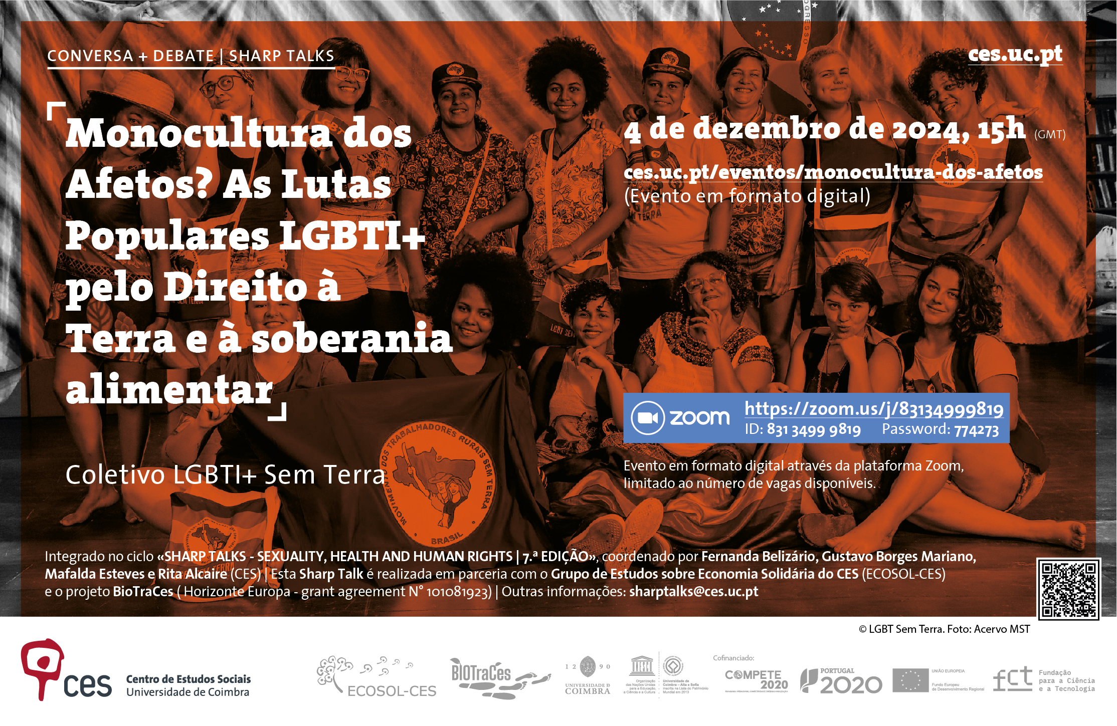 Monoculture of Affections? LGBTI+ Popular Struggles for the Right to Land and Food Sovereignty<span id="edit_47080"><script>$(function() { $('#edit_47080').load( "/myces/user/editobj.php?tipo=evento&id=47080" ); });</script></span>