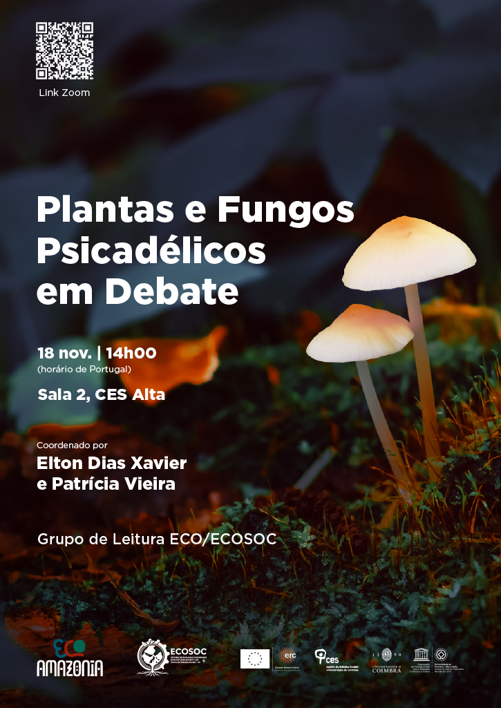 Plantas e Fungos Psicadélicos em Debate<span id="edit_48611"><script>$(function() { $('#edit_48611').load( "/myces/user/editobj.php?tipo=evento&id=48611" ); });</script></span>