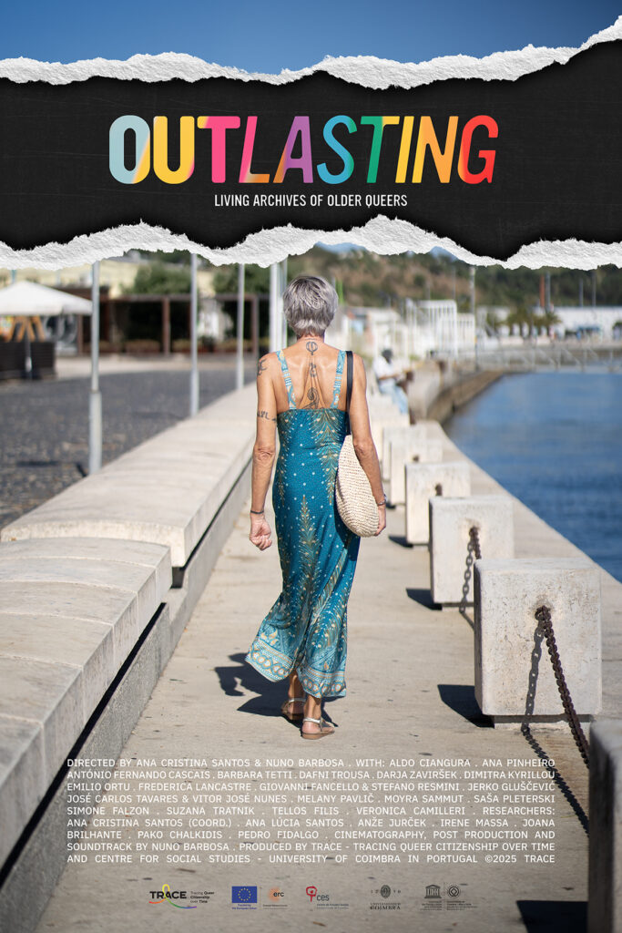 &laquo;Outlasting &ndash; Living Archives of Older Queers&raquo; de Ana Cristina Santos e Nuno Barbosa<span id="edit_49086"><script>$(function() { $('#edit_49086').load( "/myces/user/editobj.php?tipo=evento&id=49086" ); });</script></span>