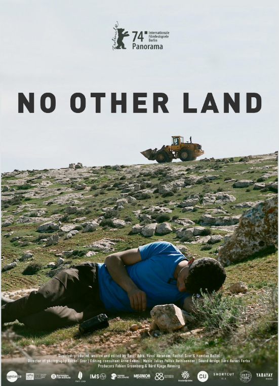 <em>No Other Land</em>&nbsp;de Basel Adra, Yuval Abraham, Hamdan Ballal e&nbsp;Rachel Szor. Conta com a presen&ccedil;a de Basel Adra