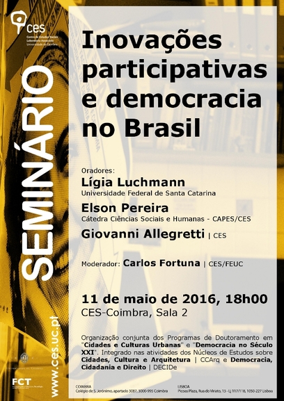 Inovações participativas e democracia no Brasil<span id="edit_13978"><script>$(function() { $('#edit_13978').load( "/myces/user/editobj.php?tipo=evento&id=13978" ); });</script></span>