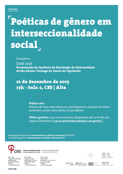 Gender poetics in social intersectionality<span id="edit_18452"><script>$(function() { $('#edit_18452').load( "/myces/user/editobj.php?tipo=evento&id=18452" ); });</script></span>