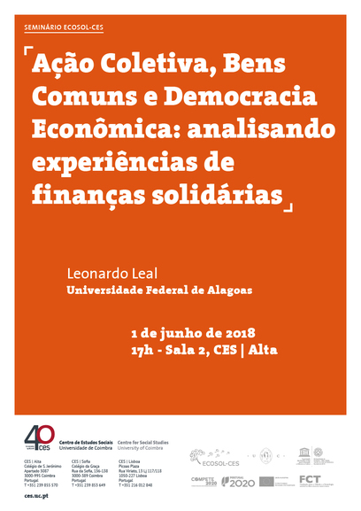 Ação Coletiva, Bens Comuns e Democracia​ Econômica: analisando experiências de finanças solidárias<span id="edit_19843"><script>$(function() { $('#edit_19843').load( "/myces/user/editobj.php?tipo=evento&id=19843" ); });</script></span>