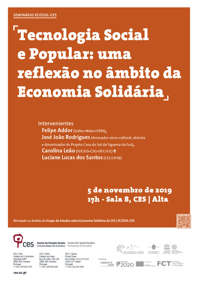 Tecnologia Social e Popular: uma reflexão no âmbito da Economia Solidária<span id="edit_26452"><script>$(function() { $('#edit_26452').load( "/myces/user/editobj.php?tipo=evento&id=26452" ); });</script></span>